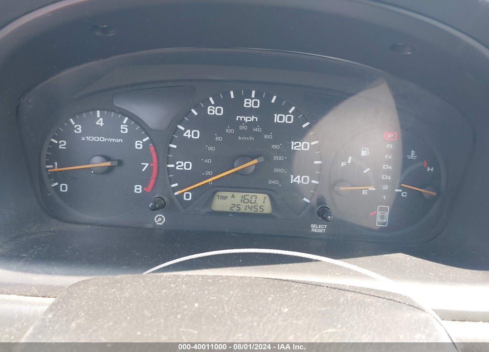 1999 HONDA ACCORD EX V6 VIN: 1HGCG2250XA007730