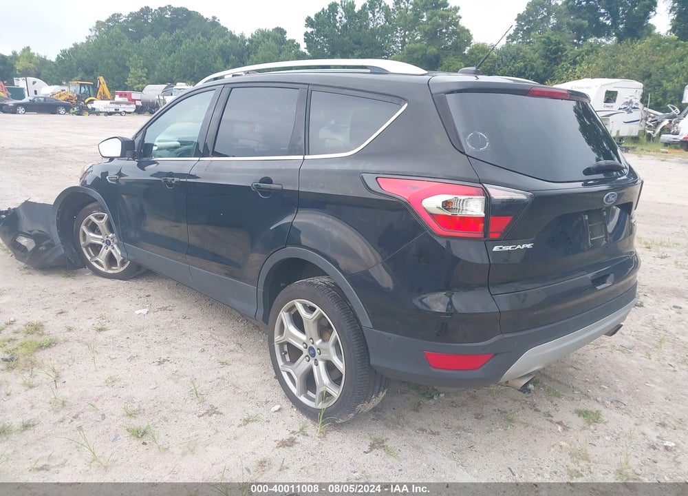 2017 FORD ESCAPE TITANIUM VIN: 1FMCU0J97HUA36072