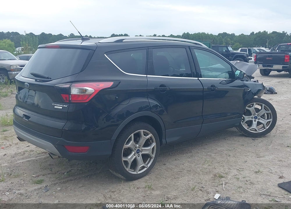 2017 FORD ESCAPE TITANIUM VIN: 1FMCU0J97HUA36072