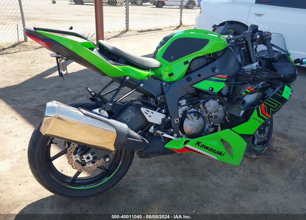 2023 KAWASAKI ZX636 K VIN: JKBZXJG1XPA022315