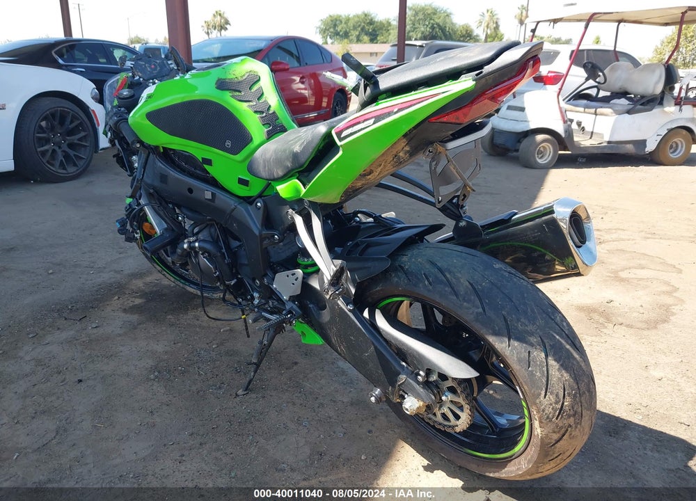 2023 KAWASAKI ZX636 K VIN: JKBZXJG1XPA022315