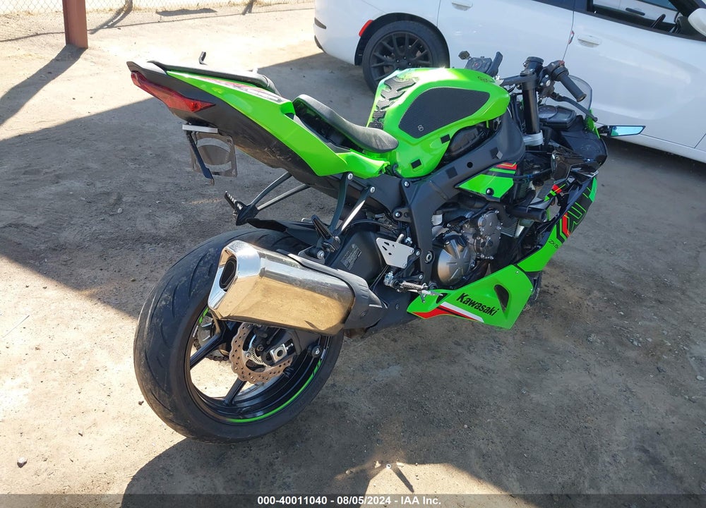 2023 KAWASAKI ZX636 K VIN: JKBZXJG1XPA022315