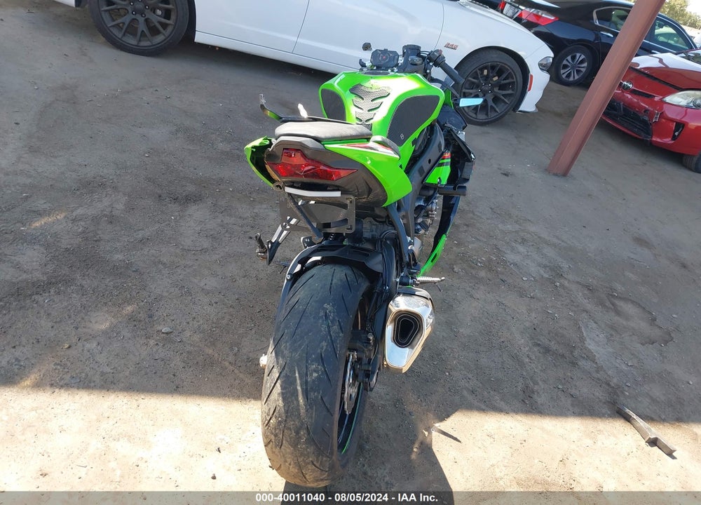 2023 KAWASAKI ZX636 K VIN: JKBZXJG1XPA022315