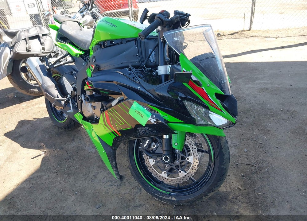 2023 KAWASAKI ZX636 K VIN: JKBZXJG1XPA022315