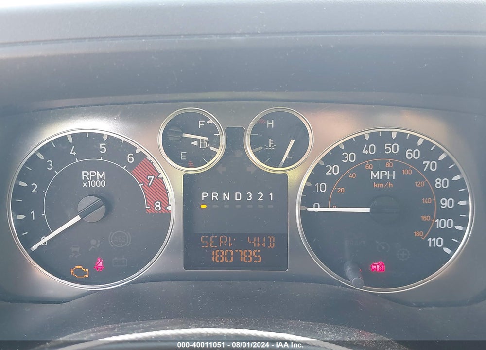 2007 HUMMER H3 SUV VIN: 5GTDN13E978188800
