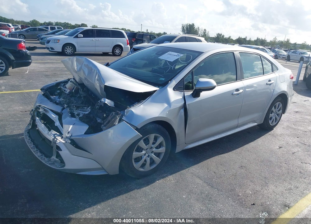 2020 TOYOTA COROLLA LE VIN: JTDEPRAE9LJ101360
