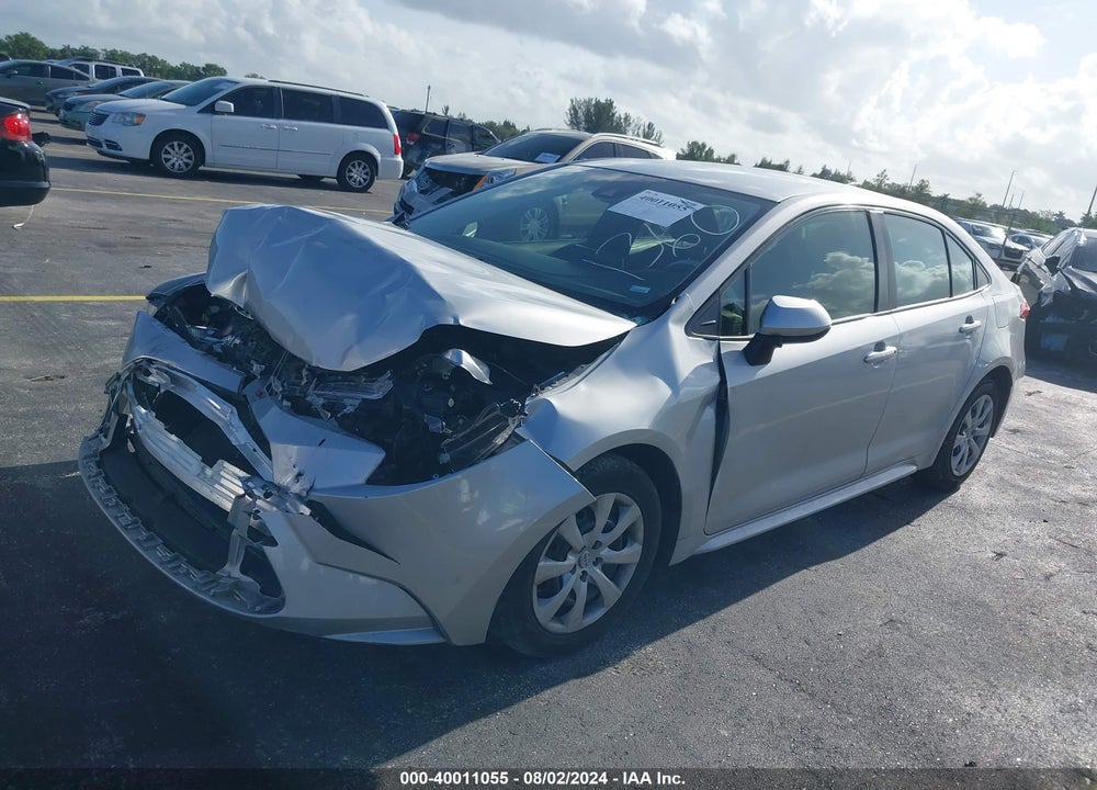 2020 TOYOTA COROLLA LE VIN: JTDEPRAE9LJ101360