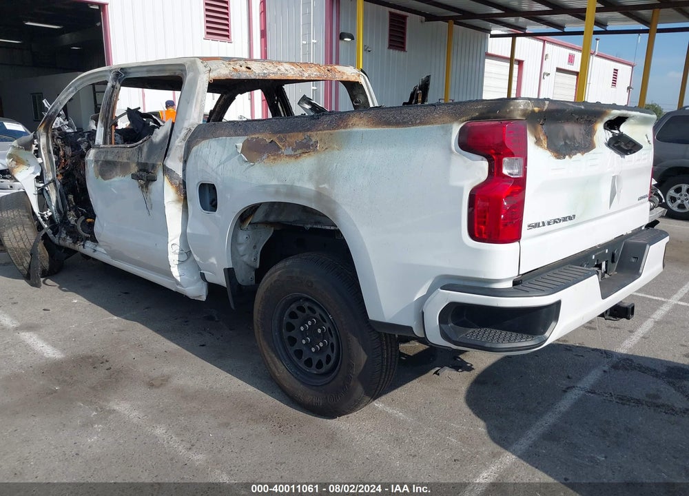 2022 CHEVROLET SILVERADO 1500 2WD SHORT BED CUSTOM VIN: 3GCPABEK2NG630395