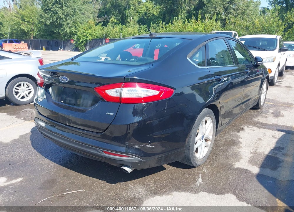 2016 FORD FUSION SE VIN: 1FA6P0H70G5110282
