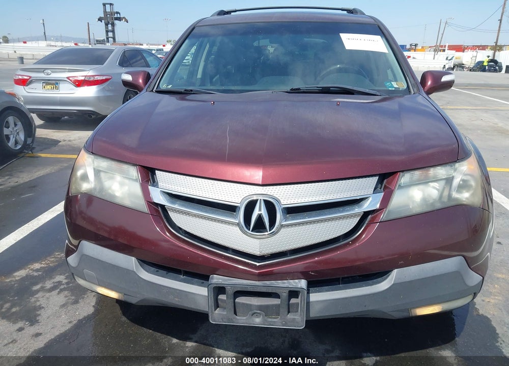 2007 ACURA MDX SPORT PACKAGE VIN: 2HNYD28507H508228