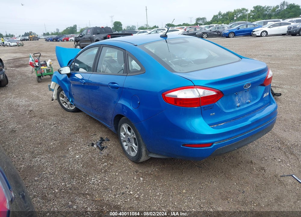 2016 FORD FIESTA SE VIN: 3FADP4BJ3GM130278