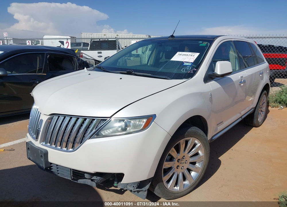 2011 LINCOLN MKX VIN: 2LMDJ6JKXBBJ17135