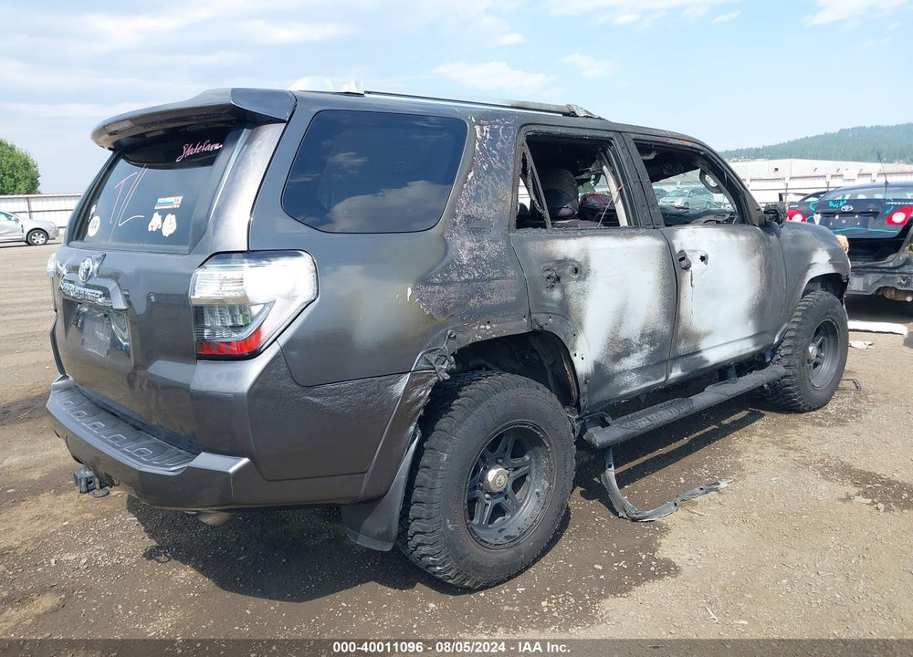 2018 TOYOTA 4RUNNER SR5 VIN: JTEBU5JR7J5530294