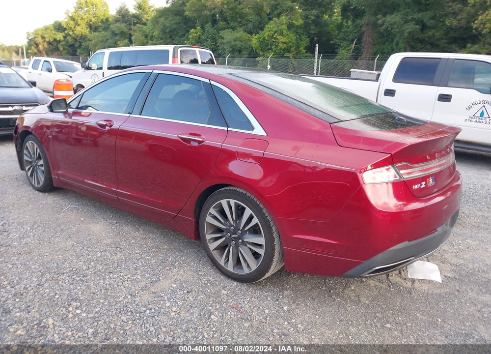 2017 LINCOLN MKZ RESERVE VIN: 3LN6L5EC4HR645226