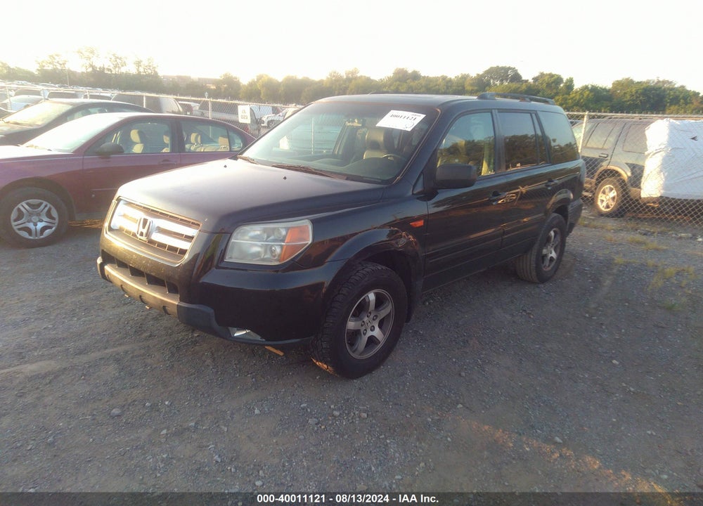 2007 HONDA PILOT EX-L VIN: 5FNYF28557B016686