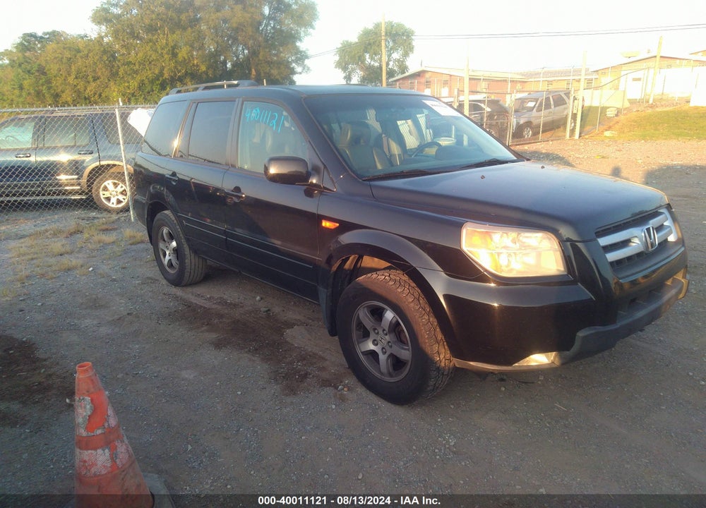 2007 HONDA PILOT EX-L VIN: 5FNYF28557B016686