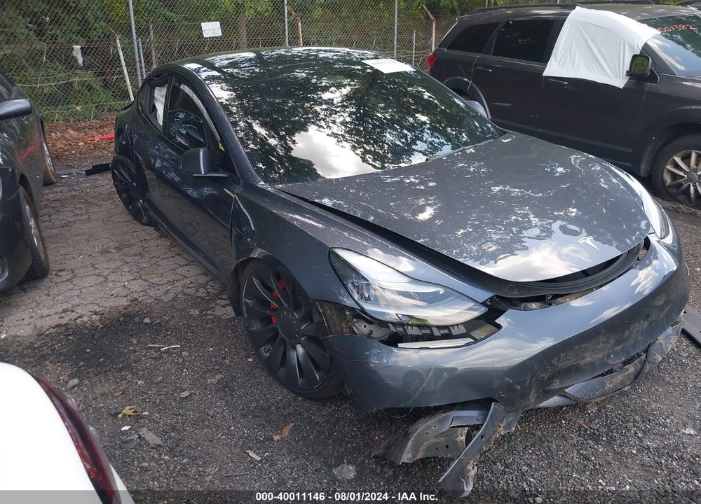 2022 TESLA MODEL 3 PERFORMANCE DUAL MOTOR ALL-WHEEL DRIVE VIN: 5YJ3E1ECXNF322550