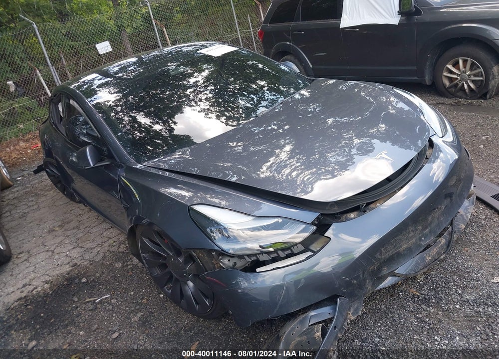 2022 TESLA MODEL 3 PERFORMANCE DUAL MOTOR ALL-WHEEL DRIVE VIN: 5YJ3E1ECXNF322550