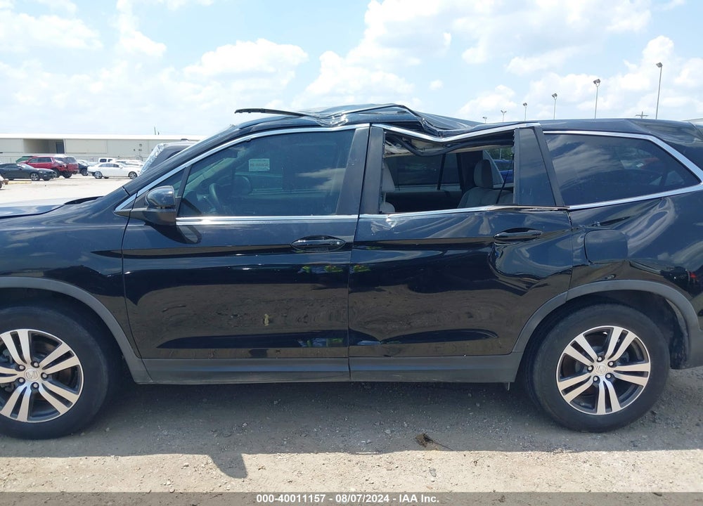 2017 HONDA PILOT EX VIN: 5FNYF5H35HB005026