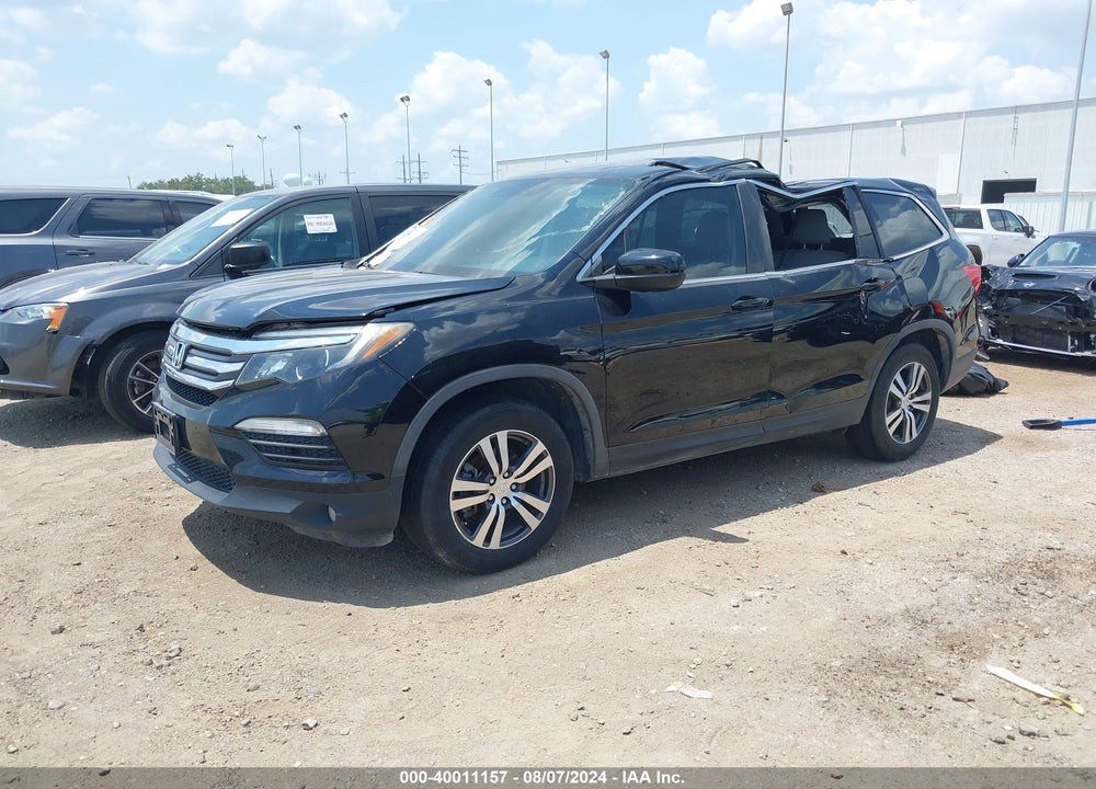 2017 HONDA PILOT EX VIN: 5FNYF5H35HB005026