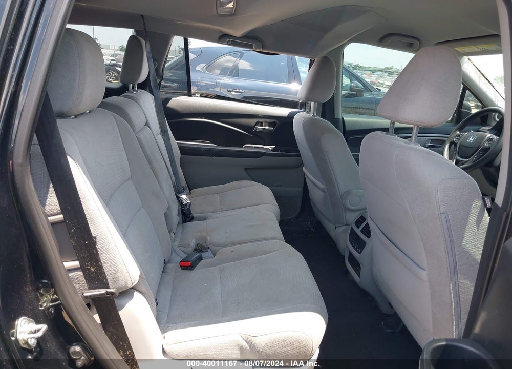 2017 HONDA PILOT EX VIN: 5FNYF5H35HB005026