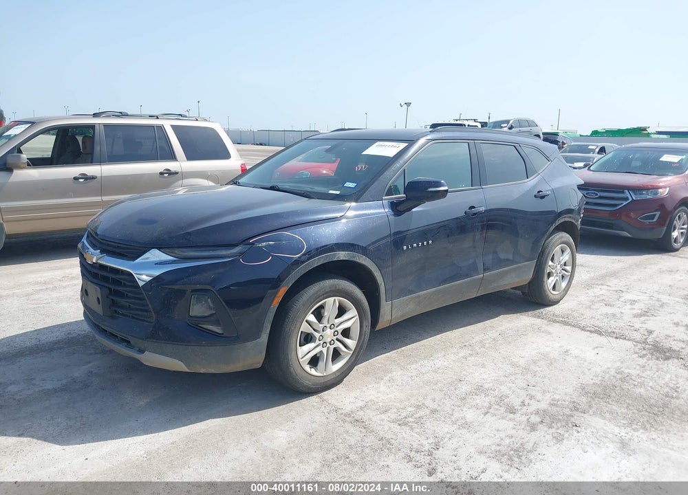 2020 CHEVROLET BLAZER FWD 2LT VIN: 3GNKBCRS7LS707657