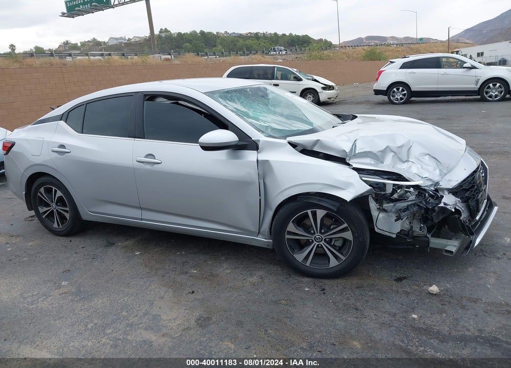 2021 NISSAN SENTRA SV XTRONIC CVT VIN: 3N1AB8CV0MY291523