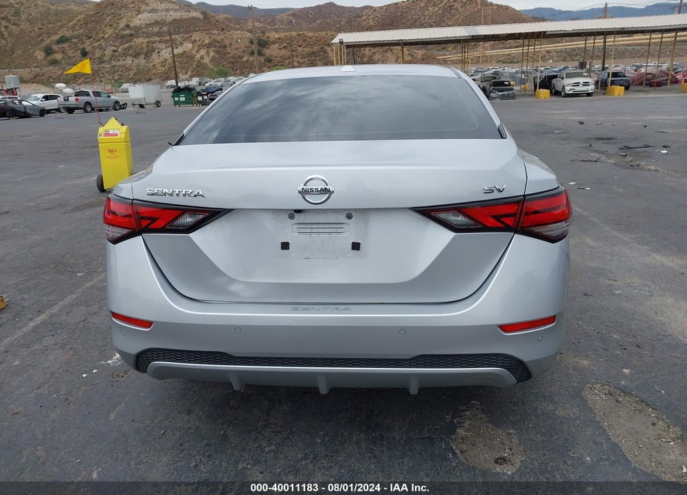 2021 NISSAN SENTRA SV XTRONIC CVT VIN: 3N1AB8CV0MY291523