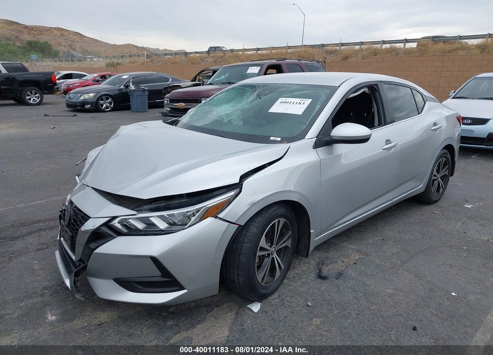 2021 NISSAN SENTRA SV XTRONIC CVT VIN: 3N1AB8CV0MY291523