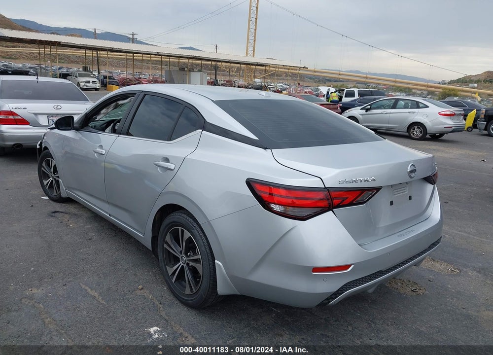 2021 NISSAN SENTRA SV XTRONIC CVT VIN: 3N1AB8CV0MY291523