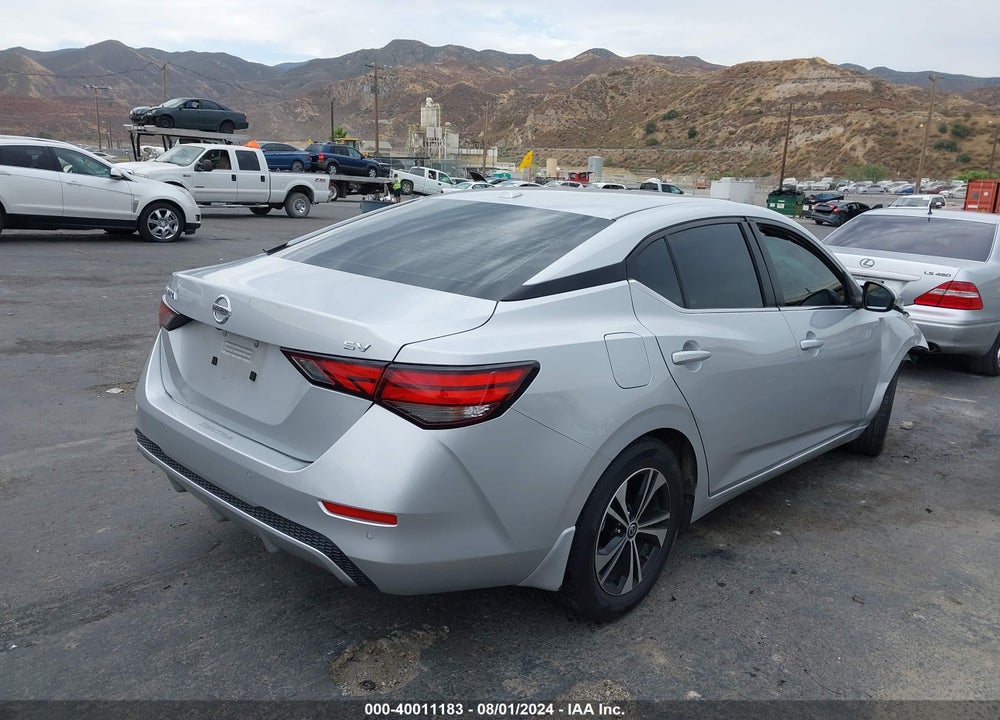 2021 NISSAN SENTRA SV XTRONIC CVT VIN: 3N1AB8CV0MY291523