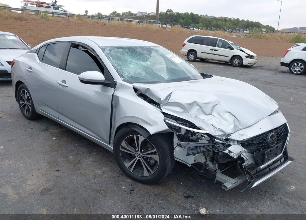 2021 NISSAN SENTRA SV XTRONIC CVT VIN: 3N1AB8CV0MY291523