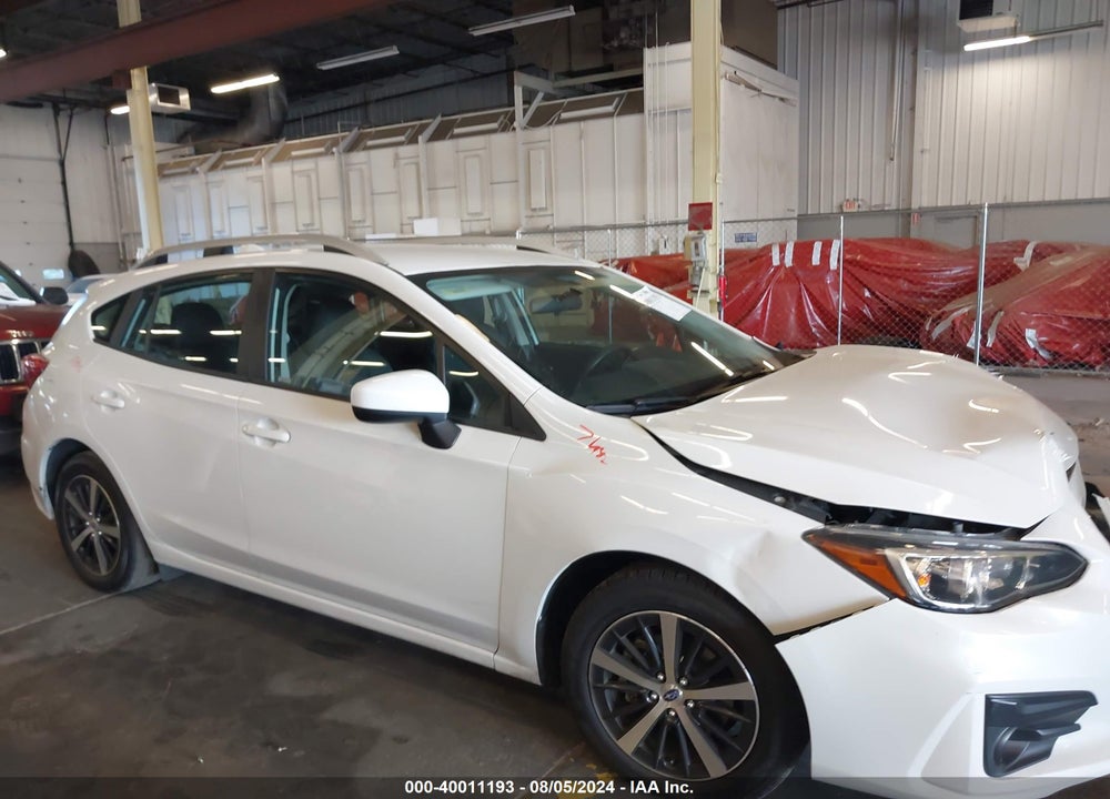 2019 SUBARU IMPREZA 2.0I PREMIUM VIN: 4S3GTAC66K3730184