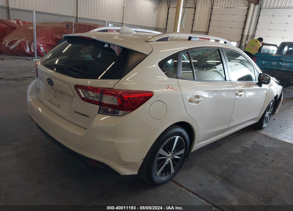 2019 SUBARU IMPREZA 2.0I PREMIUM VIN: 4S3GTAC66K3730184