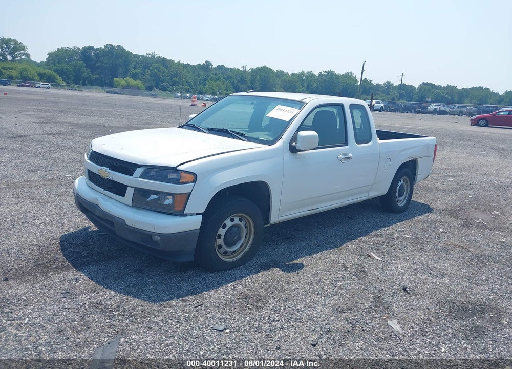 2012 CHEVROLET COLORADO WORK TRUCK VIN: 1GCESBF90C8102969