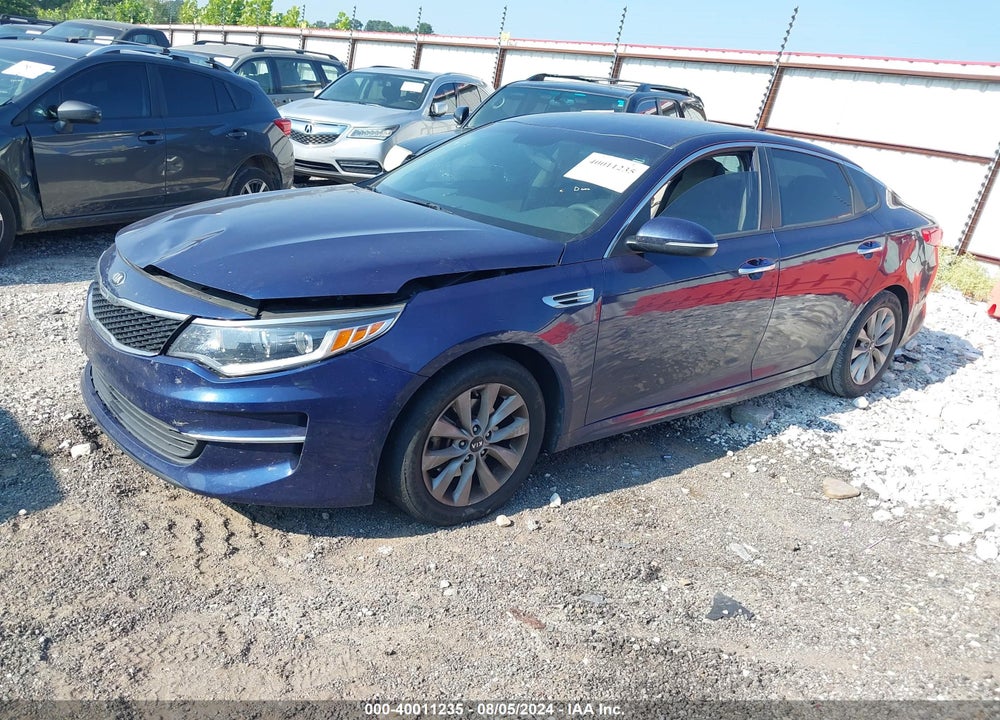 2016 KIA OPTIMA VIN: 5XXGT4L34GG002362