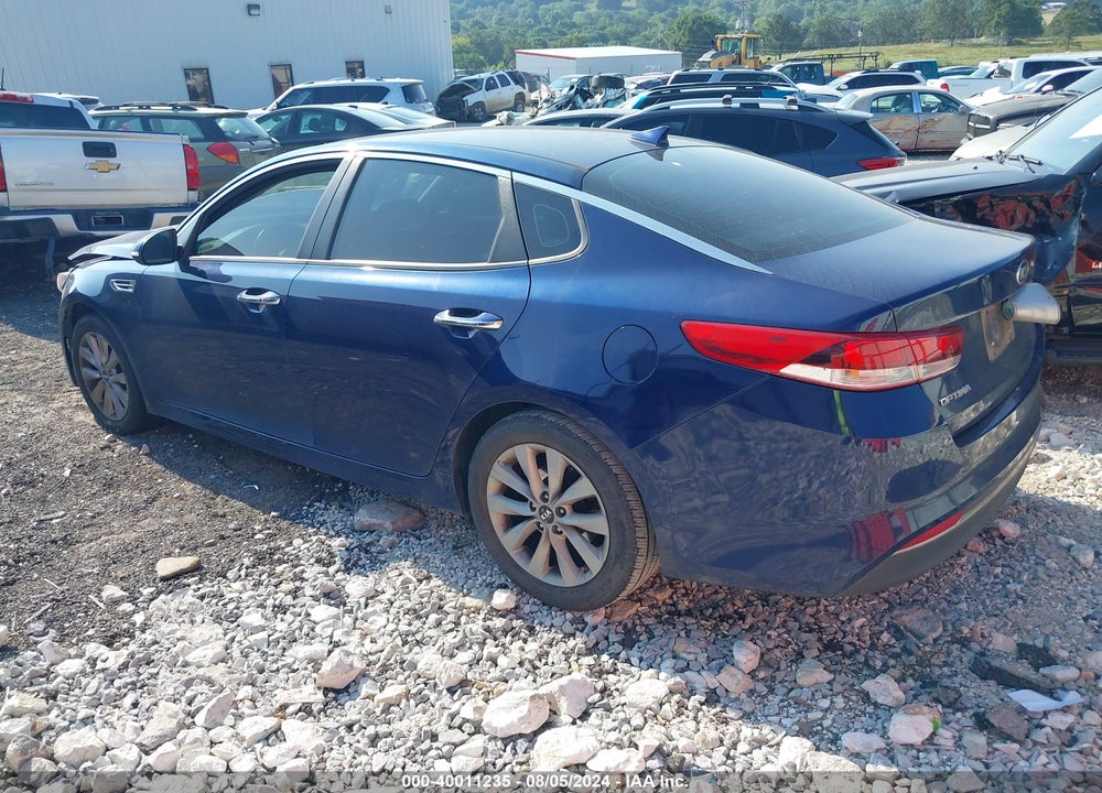 2016 KIA OPTIMA VIN: 5XXGT4L34GG002362