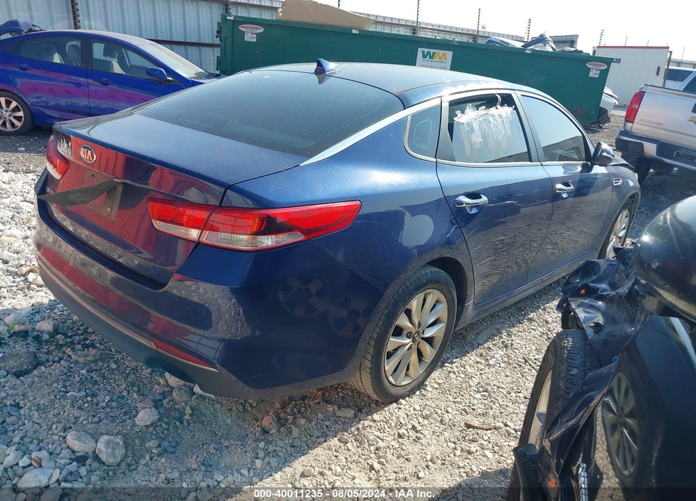 2016 KIA OPTIMA VIN: 5XXGT4L34GG002362