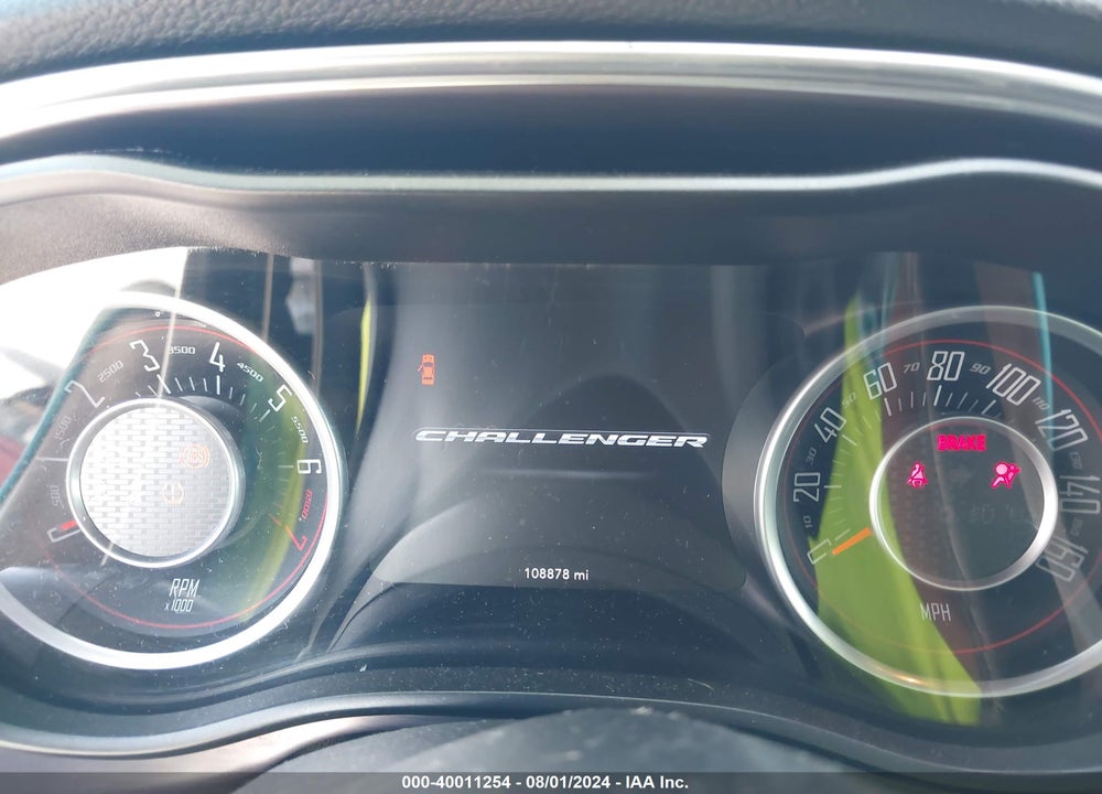2016 DODGE CHALLENGER SXT VIN: 2C3CDZAG3GH107488