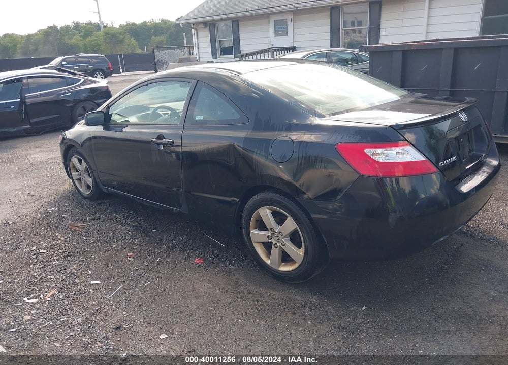 2007 HONDA CIVIC EX VIN: 2HGFG128X7H506683