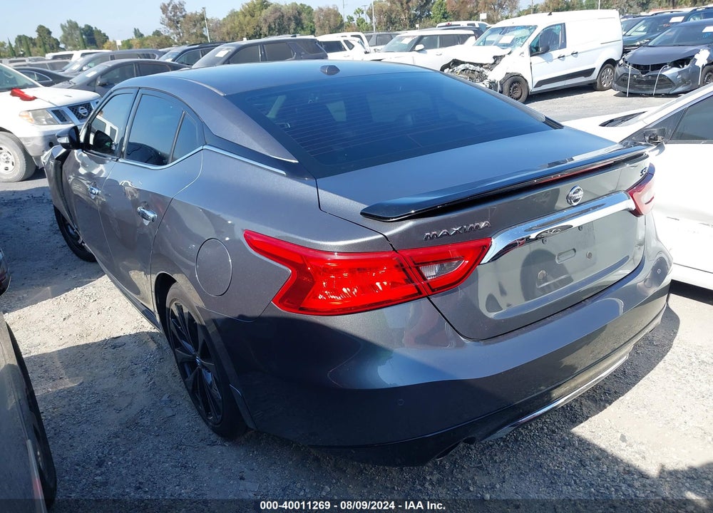 2017 NISSAN MAXIMA 3.5 SR VIN: 1N4AA6AP9HC449614