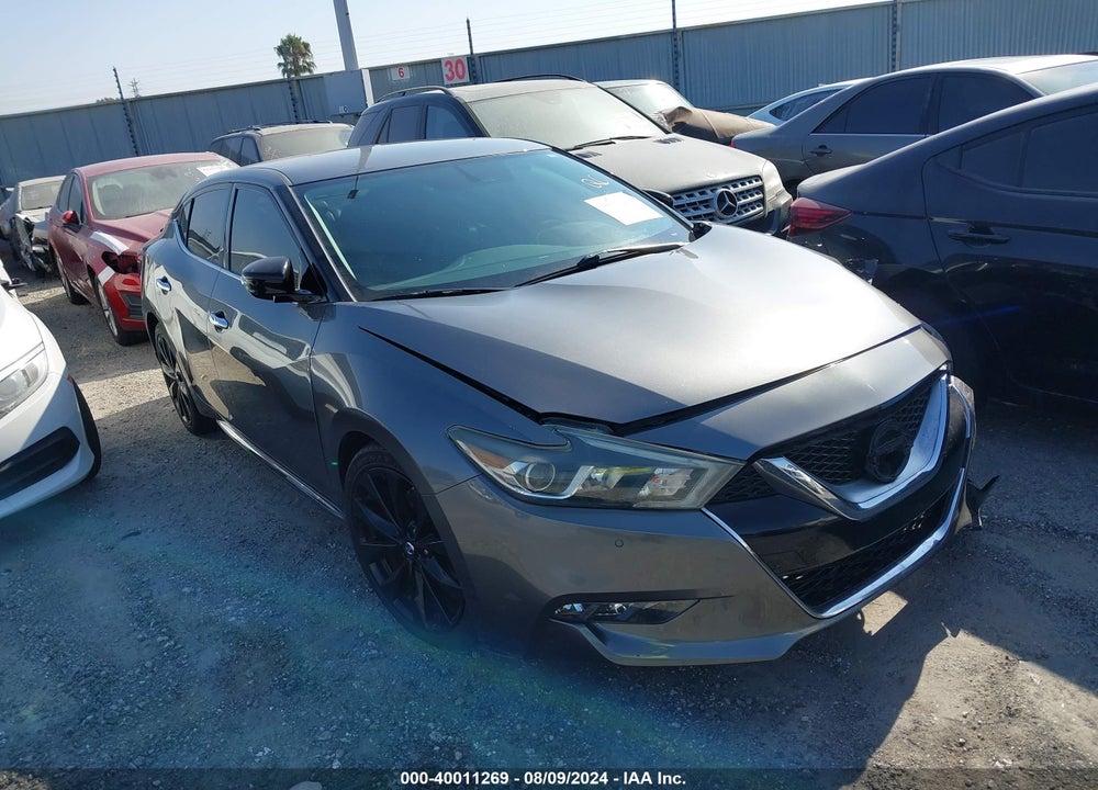 2017 NISSAN MAXIMA 3.5 SR VIN: 1N4AA6AP9HC449614