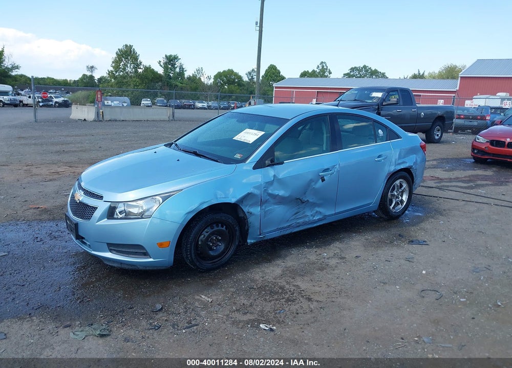 2012 CHEVROLET CRUZE 1LT VIN: 1G1PF5SC0C7137851