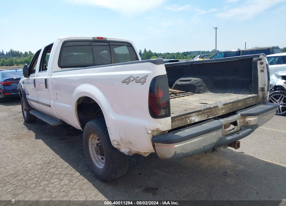 2000 FORD F-350 LARIAT/XL/XLT VIN: 1FTSW31F8YEE17893