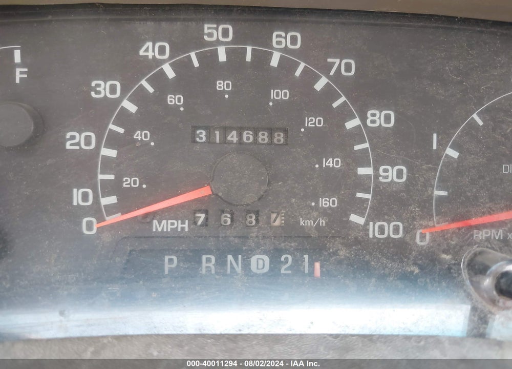 2000 FORD F-350 LARIAT/XL/XLT VIN: 1FTSW31F8YEE17893