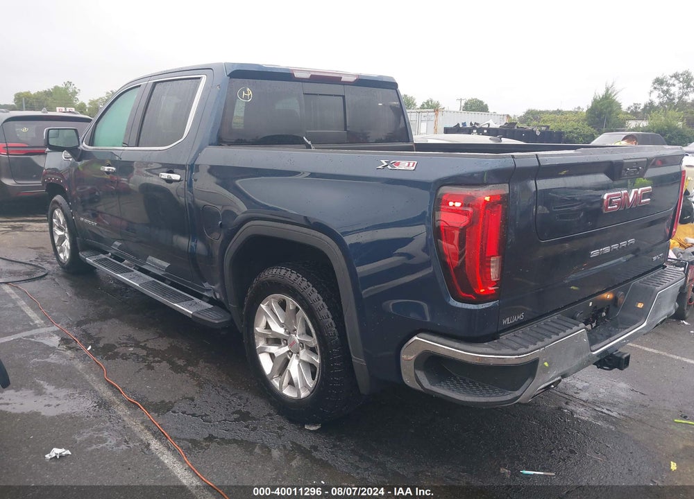 2019 GMC SIERRA 1500 SLT VIN: 3GTU9DED1KG269200
