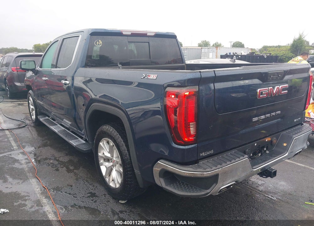 2019 GMC SIERRA 1500 SLT VIN: 3GTU9DED1KG269200