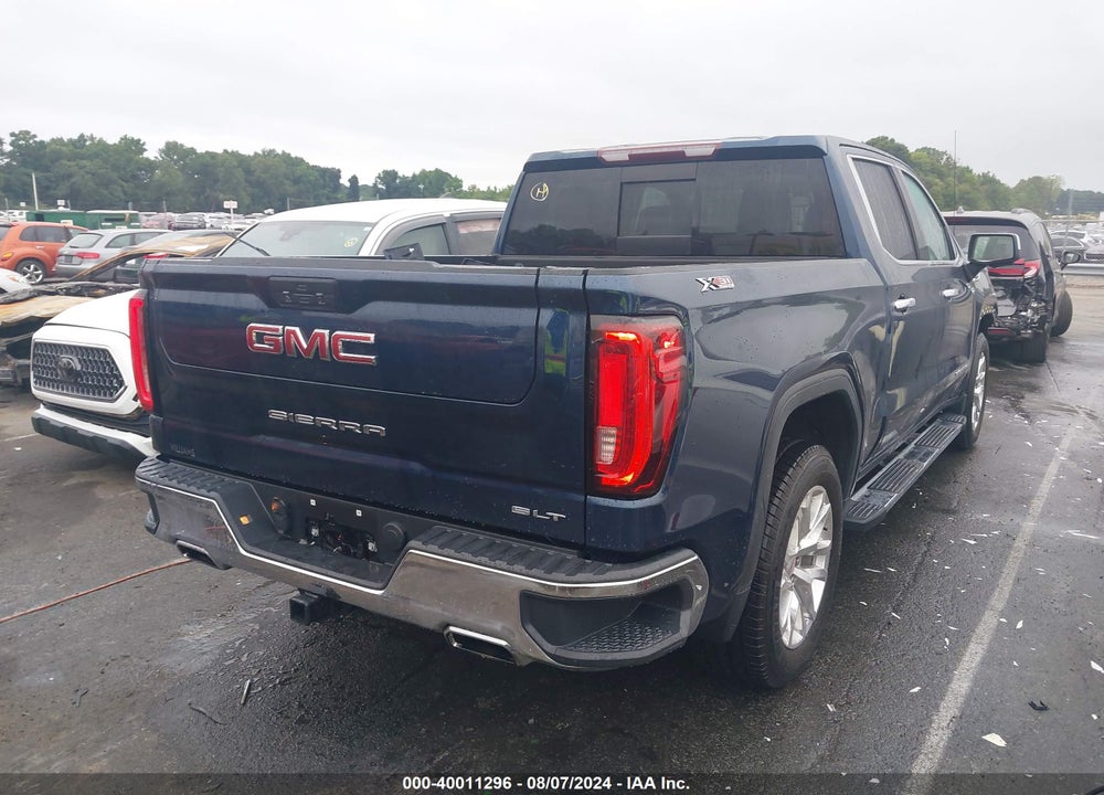 2019 GMC SIERRA 1500 SLT VIN: 3GTU9DED1KG269200