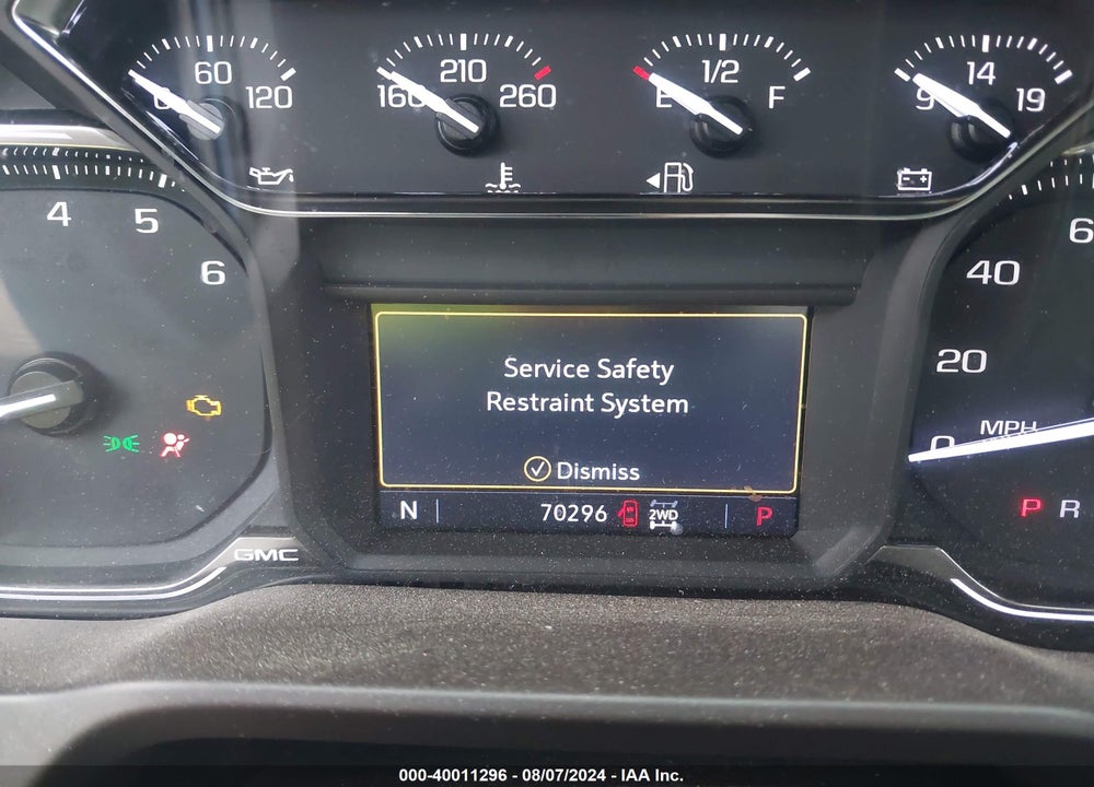 2019 GMC SIERRA 1500 SLT VIN: 3GTU9DED1KG269200