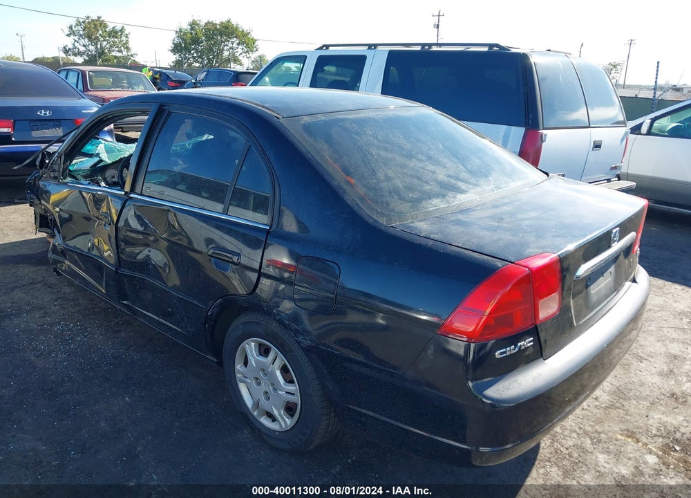 2002 HONDA CIVIC LX VIN: 2HGES16642H525516